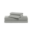 thumbnail image 4 of Truly Soft Green Solid Grey Twin XL 3 Piece Sheet Set, 4 of 4