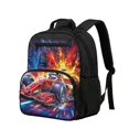 thumbnail image 2 of Aplkyhs Cool Racing Backpack Lovely Style School Bookbag for Age 12-18 Water Repellent Durable Backpack for Teens Travel & Daily, 2 of 7