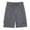 Dark Gray, variant on ZQUUVOU Men's Cargo Shorts Bermuda Solid Casual Elastic Waist Pockets Shorts Olive Green