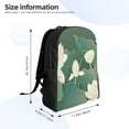 thumbnail image 4 of Honeii Lotus Golden Line Print Laptop Backpack for Work, College, Travel, Daily Backpacks for Men Women, Sport Rucksack,Computer Bag, 4 of 8