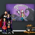 thumbnail image 3 of The Nightmare Before Christmas Backdrop Hanging Decoration 7 ft Wide 5 ft Tall, 3 of 5