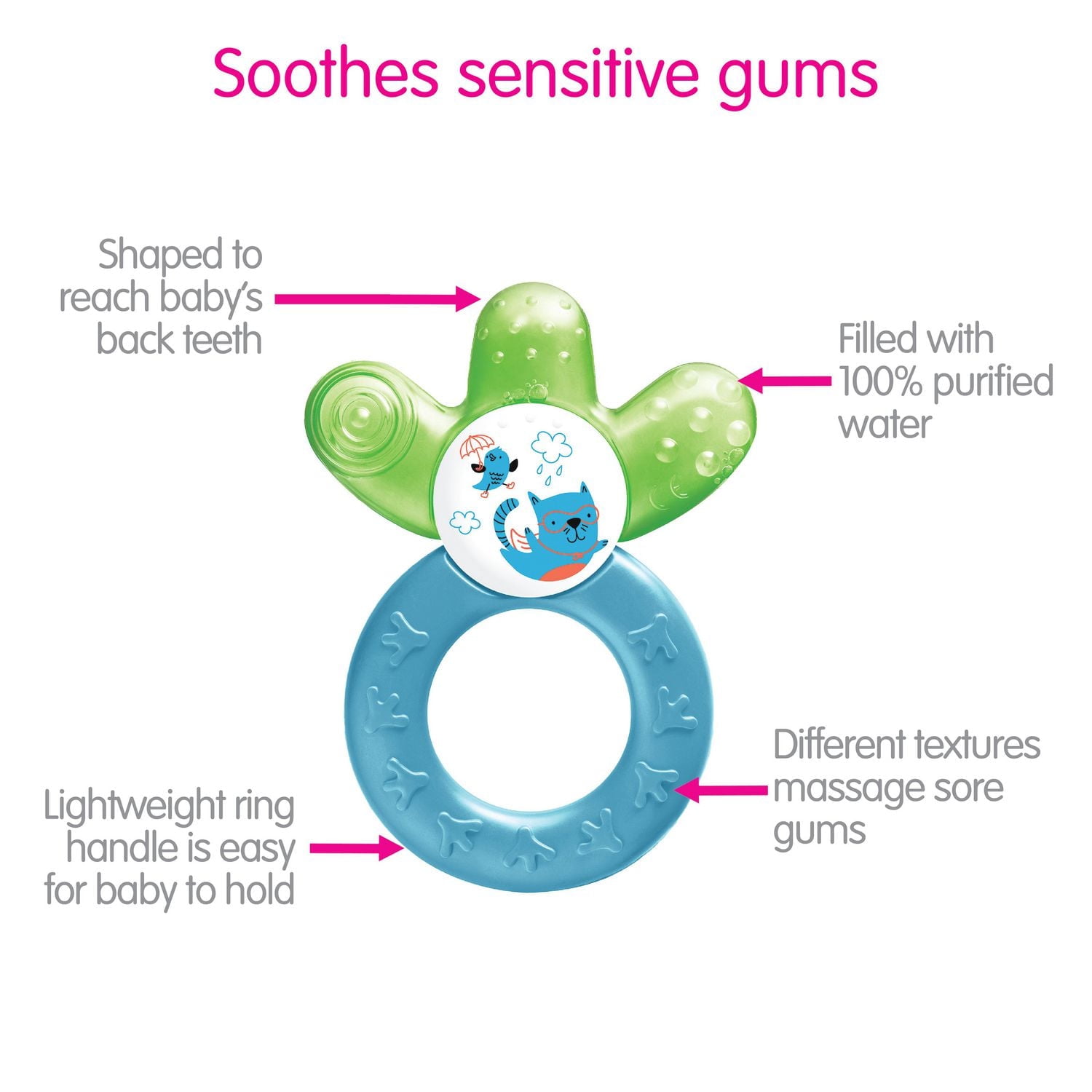 MAM Cooler Teether, Assorted Colours