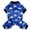 Blue, variant on Karlsitek Soft Flannel Pajamas, Small Dogs, Warm