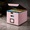 Pink-1Pack, variant on File Organizer Box Pink 1Pack Portable Collapsible Office Home Storage