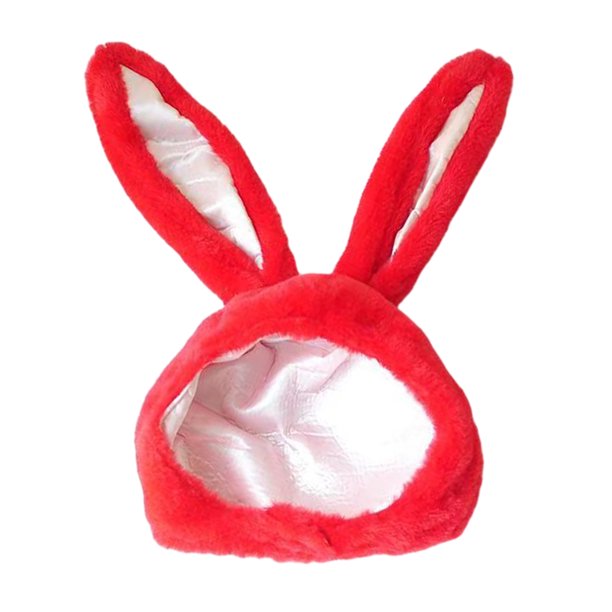 Gorro de de conejo Sombrero de regalo Sombreros suaves y cálidos Accesorios para fotos Calentador de cabeza lindo Sombreros l 21.65x11.02 pulgadas Sunnimix Sombrero con capucha de orejas de conejo