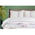 thumbnail image 2 of Ambesonne Butterfly Duvet Cover Set, Butterflies Pastel Tones, Twin, Rose Lilac and Mint Green, 2 of 4