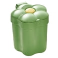 thumbnail image 4 of WHAMVOX -Shaped Trash Bin with Lid, 4.5 Inch Small Desktop Wastebasket for Office and Bedroom, ABS Material, 4 of 8