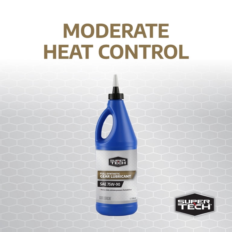 Super Tech Full Synthetic 75W-90 Gear Lubricant Quart for