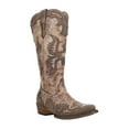thumbnail image 2 of Roper Womens Maria Snip Toe Cowboy  Mid Calf Boots, 2 of 5
