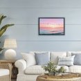 thumbnail image 3 of Stupell Industries Tropical Flight Over Pastel Ocean Black Floating Frame Canvas Art, 25 x 17, by Pink Sherbet Photography, 3 of 7