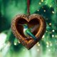 thumbnail image 1 of Heart-Shaped Resin Ornaments with Animal Designs for Christmas Tree and Holiday Home Decor, 1 of 3