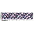 thumbnail image 2 of Ambesonne Garden Fabric by the Yard Upholstery, Pink Asters Romantic, 10 Yards, Dark Slate Blue Blush, 2 of 4