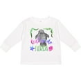 thumbnail image 3 of Inktastic Orlando Florida Cute Swimming Manatee Boys or Girls Long Sleeve Toddler T-Shirt, 3 of 5