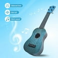 thumbnail image 2 of HAOAN Simulation 21” Ukulele Toy for Kids  Blue  0.6 lb, 2 of 7