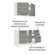 thumbnail image 4 of Cocina Integral Completa Modular Madesa Agata 120cm BG 01, 4 of 5