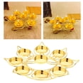 thumbnail image 4 of 9 Portalámparas Ghee Accesorios budistas Aleación de Copa dorada, 4 of 9
