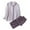 01 Purple, variant on Fewfanhot Two Piece Sets for Women Fall Long Sleeve Comfy Pj Sets Fall Loungewear Sleepwear with Pockets