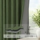 thumbnail image 5 of Cortinas Pitalk Blackout de lino verde oliva pálido, 274x138 cm, 5 of 9
