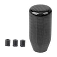 thumbnail image 1 of Perilla de palanca de cambios manual genérica, soporte de fibra de carbono, accesorios para coche con 3 Cilíndrico, 1 of 8
