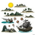 thumbnail image 2 of Pirate Ship & Island Plastic Sheet Props, 3.5"-3' 5.5", (14/Pkg), 2 of 3