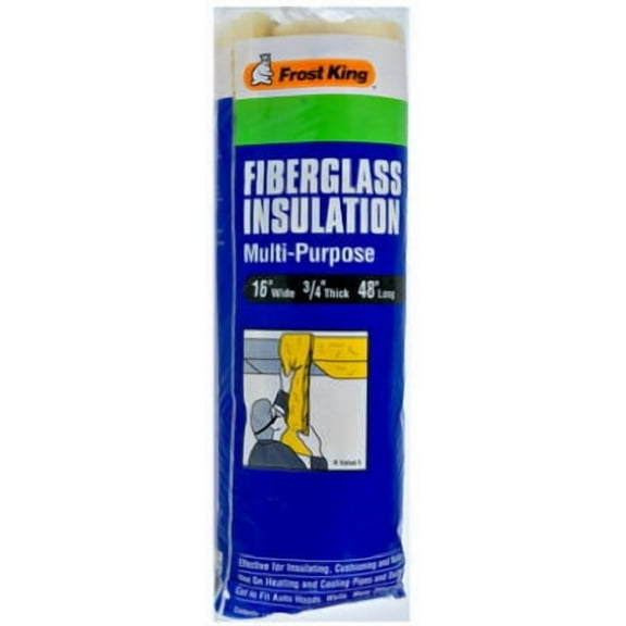 B & K Frost King 12 in. X 48 in. L Fiberglass Pipe Insulation