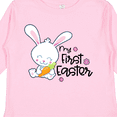 thumbnail image 4 of Inktastic My 1st Easter with Cute Bunny and Carrot Boys or Girls Long Sleeve Toddler T-Shirt, 4 of 5