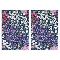 2 Pcs Funny Kitchen Towels,Pioneer Flower Microfiber Dish Towels,Kitchen Tea Towels,Kitchen Towel Set (18" X 26")