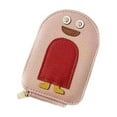 Cacfwgk Business Card Holder Clearance Sales Cute Penguins PU Credit