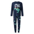 thumbnail image 2 of Meihuid Family Matching Christmas Pajamas Set Long Sleeve Elk Print Tops Plaid Pants XMAS Sleepwear Pjs, 2 of 10