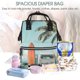 thumbnail image 5 of Easygdp Vintage Surf Van Beach para Bolsa de Bebé de Gran Capacidad con Múltiples Bolsillos, Bolsa de Pañales para Padres, Bolsa de Viaje Organizada y Elegante, 5 of 6