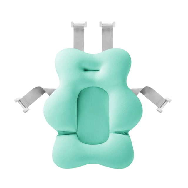 Cojín de baño ajustable para bebé Zulema Almohadilla de soporte para asiento de baño Azul claro