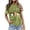 Light Green, variant on Graphic Tennis Tees for Women T-Shirts Funny Chicken Graphic Tee for Women Casual Short Sleeve Letter Print Top Green 3XL
