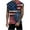 Dark Blue, variant on Cmfcve Men's Patriotic Tank Top Casual Printing Independence Day Vests Sleeveless Round Neck Flag Tees