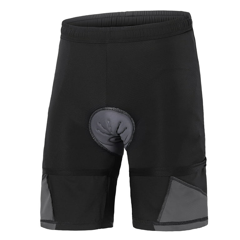 Arsuxeo 2 In 1 Padded Bike Shorts with Pockets Men Breathable Exercise  Shorts for Training Biking Cycling 