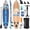 Brown & Blue, variant on Garvee 11ft Inflatable Stand up Paddle Boards with Premium SUP Accessories, Brown & Blue