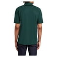 thumbnail image 2 of Yellow Rooster Men's Dri-Mesh Pro Polyester Polo Shirt Dark Green S, 2 of 7
