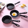 thumbnail image 2 of Mini sartén antiadherente, sartén para freír huevos, mini cocina, juego de comida, olla pequeña rosa para hervir, olla pequeña para niños, 2 of 4