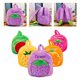 thumbnail image 5 of Plush Backpack Green Cartoon Backpack for Girls with Ultra-Light Portability, 5 of 5