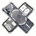thumbnail image 1 of For Nothing Phone 2 Shockproof Case Clear TPU Rubber Soft Skin Back Cover, 1 of 5