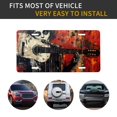 thumbnail image 5 of Kdxio Abstract Skull Guitar Art License Plate Car Front License Plate Car Decoration Car Accessories Front Tag Plate Standard Size, 5 of 8