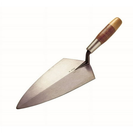 Kraft RO310-9 W. Rose Philadelphia Brick Trowel w/Leather Handle, 9"