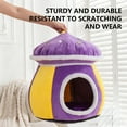 thumbnail image 3 of Lit pour Animal de Compagnie Intérieur Douillet avec Coussin Amovible pour Chats et Petits Chiens, 3 of 6