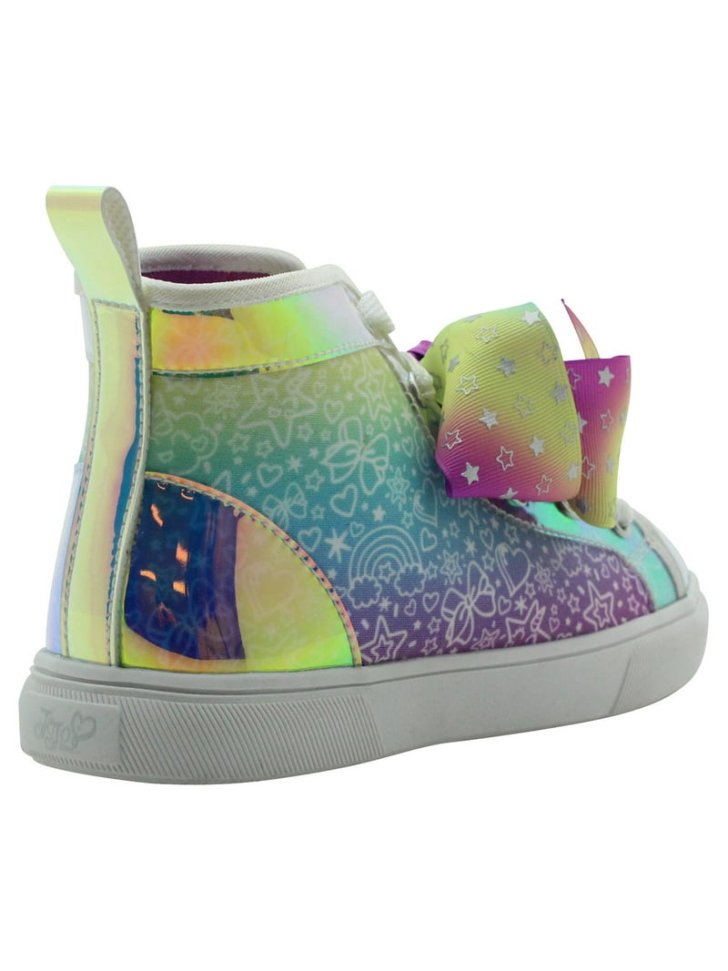 Nickelodeon Jojo Siwa Athletic Hightop Sneaker Silver