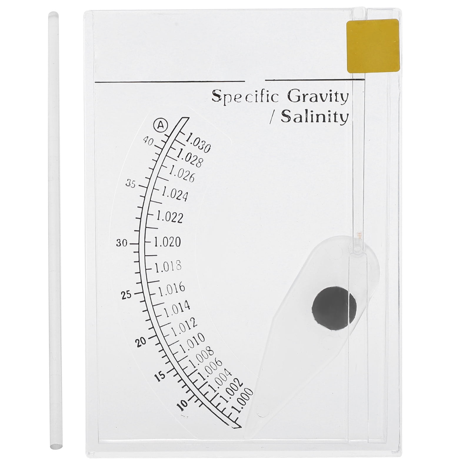 Salt Meter, Sea Hydrometer Saltwater Specific Gravity Test Sea