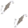 thumbnail image 4 of Minnieouse Cintas de boda Cinturón de novia Vestido de fiesta Fajas de cristal Fiesta de noche Cintura de diamantes de imitación hecha a mano Type3 NO3 Minnieouse CBP074776, 4 of 5
