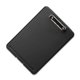 thumbnail image 2 of Clip Board Plastic Space Saving Paper Clip Board Stationery Gift for Test Papers Documents Black, 2 of 4
