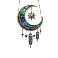 thumbnail image 2 of BingTong Bohemian Style Dreamcatcher Pendant,Bird Cow Angel Moon Pattern Suncatcher Pendant With Metal Chain, Colorful Light Catching Wall Window Decor For Home Decor Doors Windows B, 2 of 7