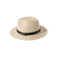 thumbnail image 4 of hirigin Straw Visor with Rivet Strap Decoration Simple Style Beach Cap, 4 of 9