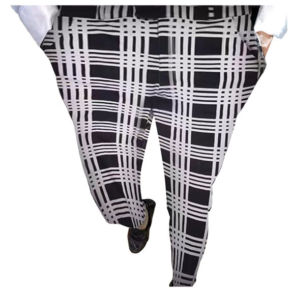 FUZHIQ Mens Over Size Pants Fashion Athletic Fit Elastic Waist Summer Beach Lounge Pants
