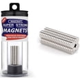 thumbnail image 1 of NSN0657 - MAGNET DISC 6.3X1.5MM 0.6KG PULL FORCE RARE EARTH NEODYMIUM (80 pcs/pkg), 1 of 1